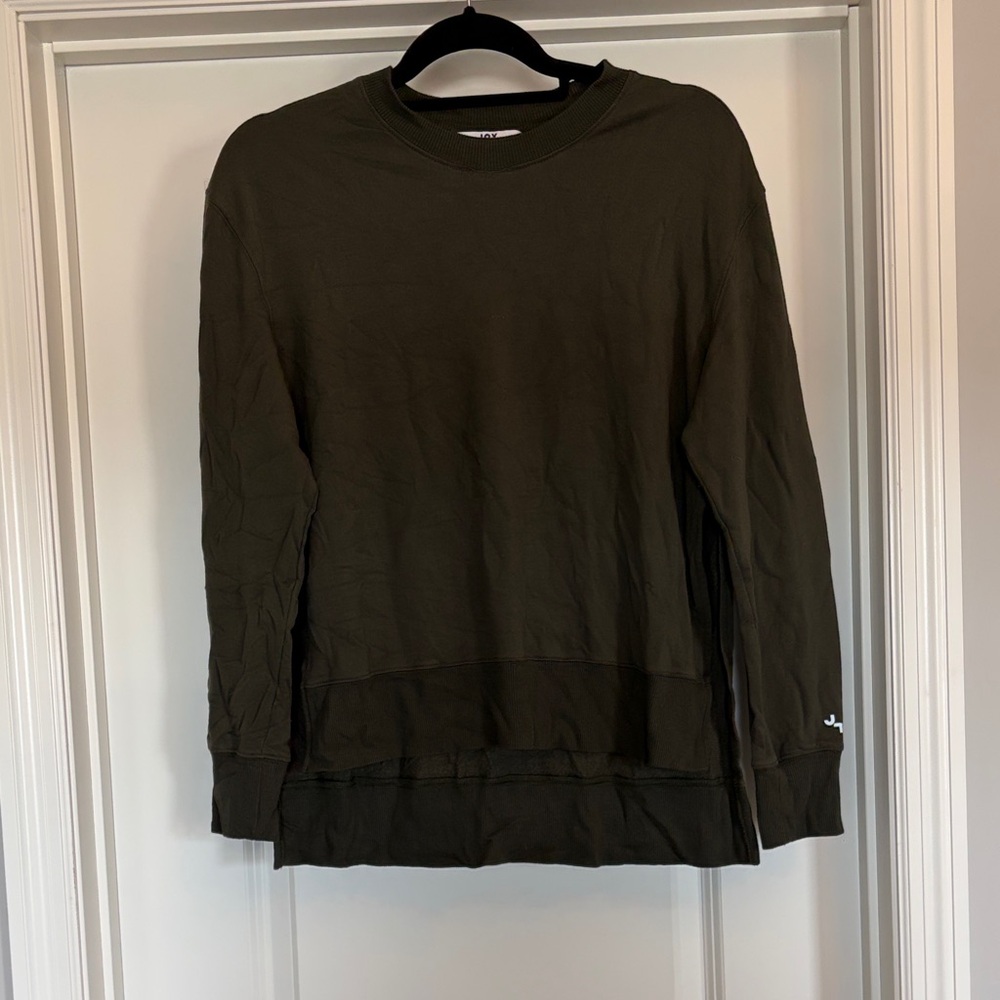 JoyLab Olive Green Crewneck Sweatshirt